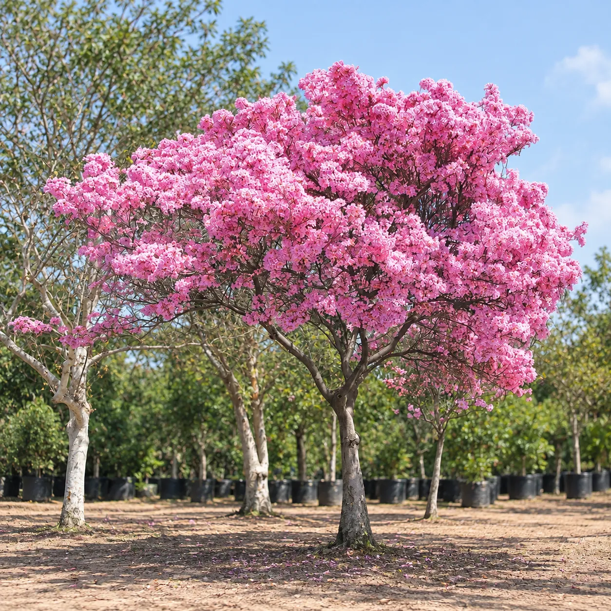 Trees and plants for a complete Lahore landscaping project